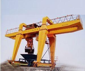 5t、10t雙梁抓斗門式起重機